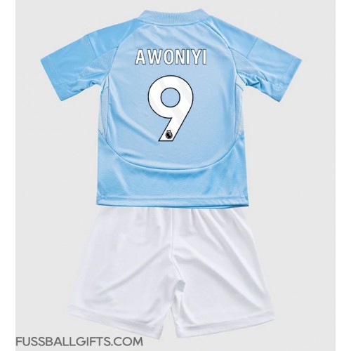 Nottingham Forest Taiwo Awoniyi #9 Fußballbekleidung 3rd trikot Kinder 2024-25 Kurzarm (+ kurze hosen)